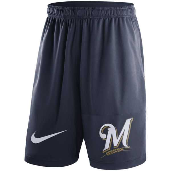 Men's Milwaukee Brewers Nike Navy Dry Fly Shorts FengYun,We sell and wholesale Men's Milwaukee Brewers Nike Navy Dry Fly Shorts FengYun on line form chian!